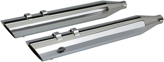 S&S CYCLE Slash Cut Slip-On Ljuddämpare Chrome bild 1 PMMEDIA:ce772994c559a14e