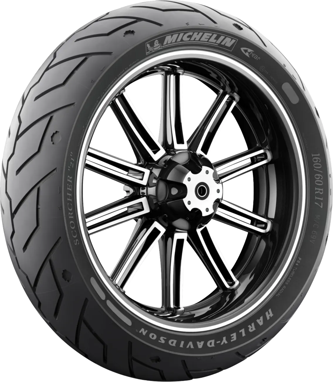 MICHELIN Scorcher 21 Framdäck 160/60 R17 69V bild 2 PMMEDIA:525857e85f72fe45
