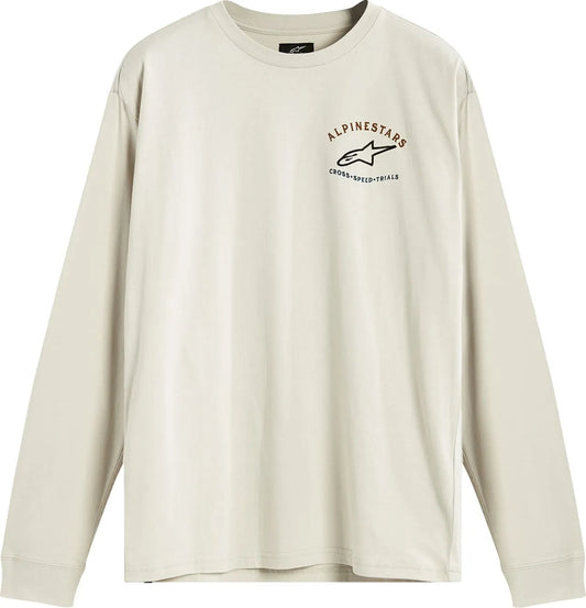 ALPINESTARS (CASUALS) Full Face T-shirt, långärmad, vit, M bild 1 PMMEDIA:fd99a627e61febaf
