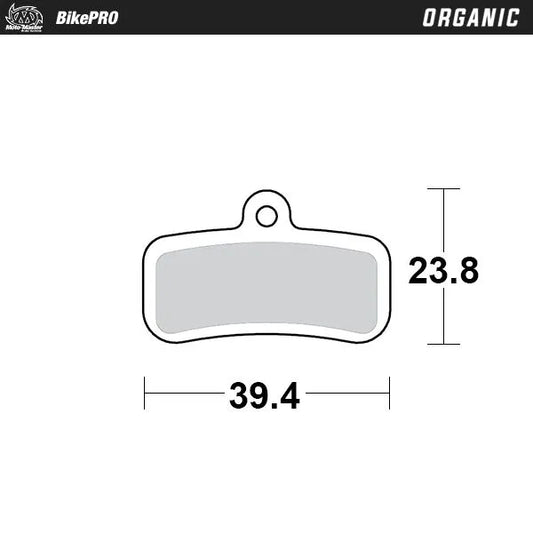 MOTO-MASTER Organiska Bromsbelägg bild 1 PMMEDIA:327812b7b55e441d