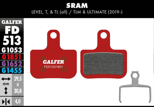 GALFER G1851 Advanced Bromsbelägg bild 1 PMMEDIA:f01bc2ce921de0c1