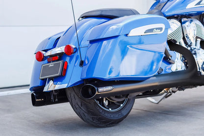 S S Cycle 4" Broadhead Slip-On Mufflers Ljuddämpare Harley bild 7 PMMEDIA:65a13258ccb677c8