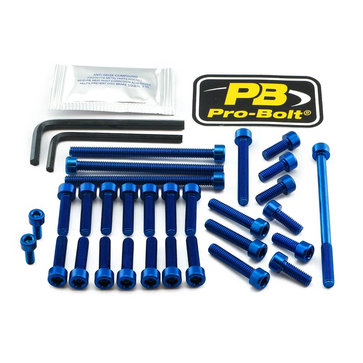 PRO BOLT Aluminium Motorbultssats för Ducati bild 1 PMMEDIA:9733a31a64cfa8a9