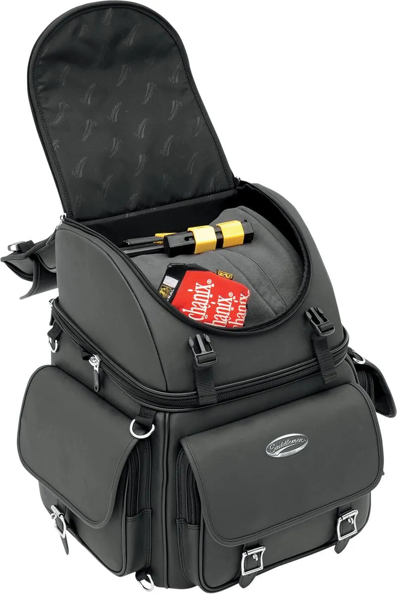 SADDLEMEN BR3400EX Sissy Bar Bag med Ryggstöd bild 4 PMMEDIA:7581b8cccb1e66d8
