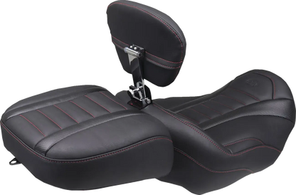 Mustang Deluxe Touring Solo Seat Sadlar Harley Touring bild 7 PMMEDIA:69bf4b0e4c8baeaa