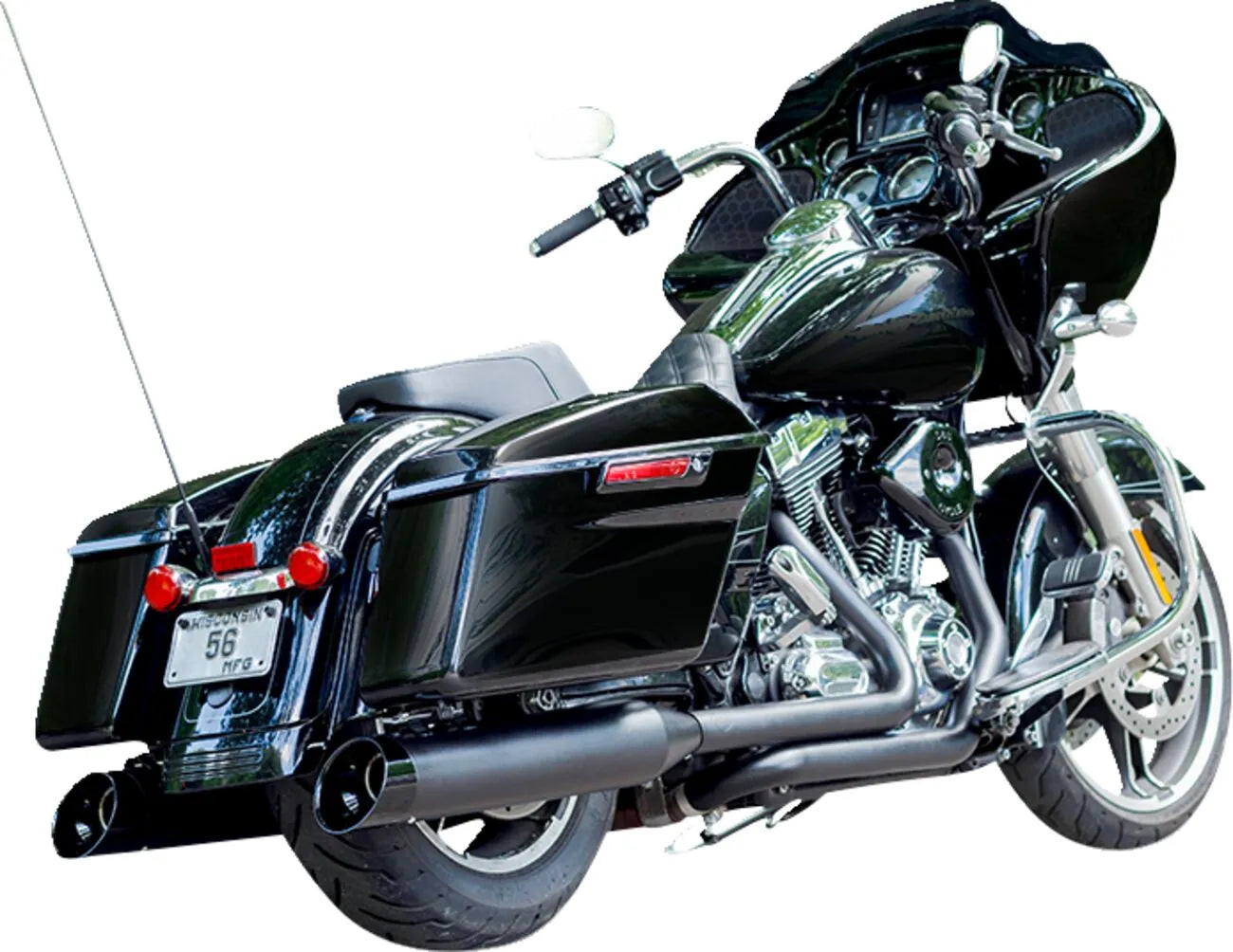 S S Cycle 4-1/2" MK45 Cutlass Performance Mufflers Ljuddämpare Harley bild 1 PMMEDIA:9125f2953eef5ce9