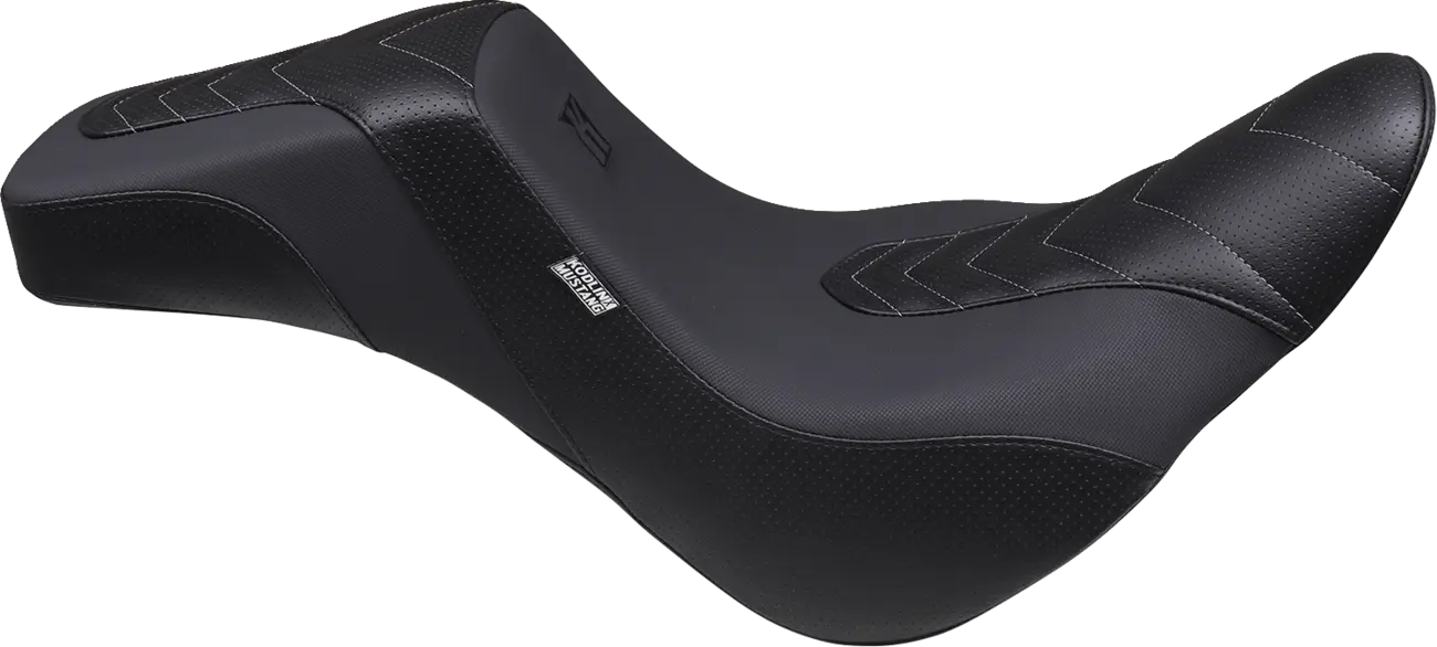 Mustang Kodlin Signature Series Squareback™ Seat Sadlar Harley Touring bild 4 PMMEDIA:f938cd3a3434f18a
