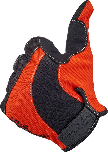 Biltwell Moto Handskar Org/Blk Small bild 2 PMMEDIA:b9ef682500d2ef68