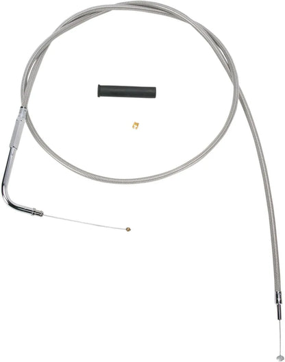 Drag Specialties Stainless Braided Throttle Cable Gasvajrar bild 4 PMMEDIA:cdfe4a0263e17e23