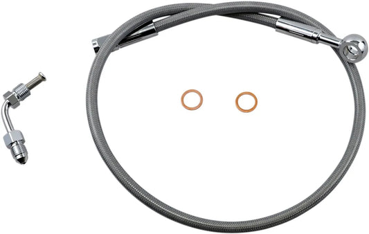 Magnum Shielding XR Upper Brake Line with Adapter Bromsslangar rostfritt stål bild 1 PMMEDIA:173cf5c4fcc40175