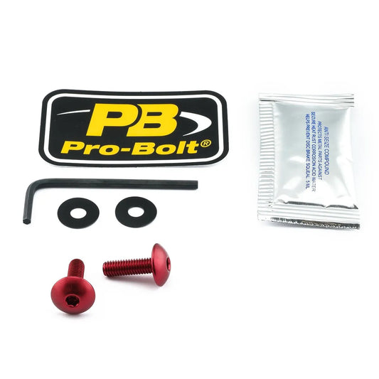 PRO BOLT Aluminium Screen Bolt Kit Röd bild 1 PMMEDIA:a400be268acaae7b