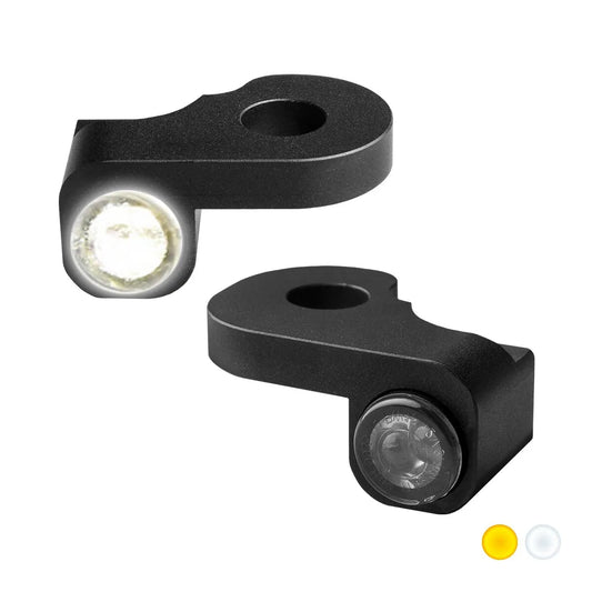HEINZ BIKES NANO CVO 02-20 Svarta Blinkers med DRL bild 1 PMMEDIA:2441291c8b2379ab