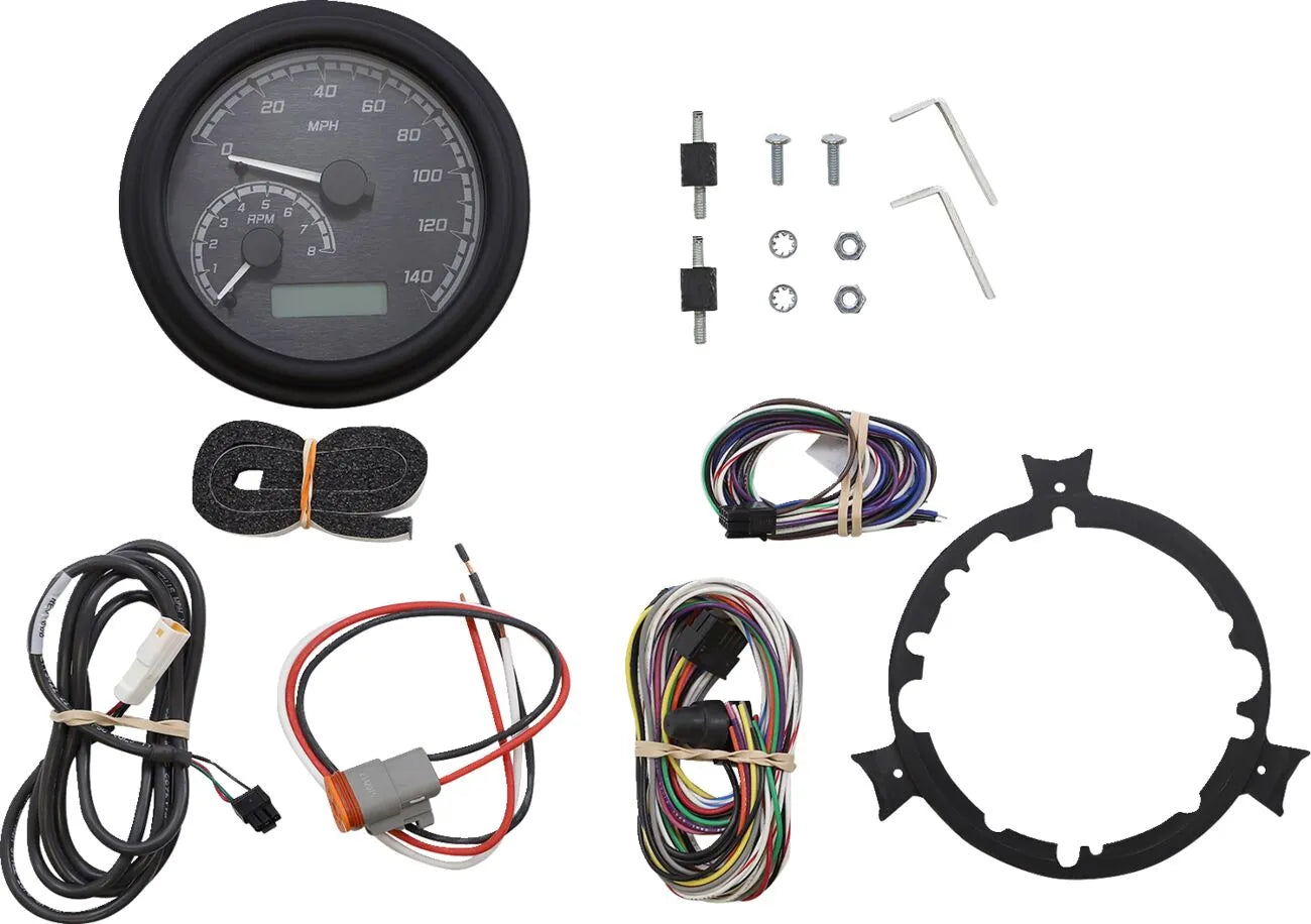 DAKOTA DIGITAL MVX Series Analog Speedometer för Fat Bob bild 1 PMMEDIA:e59a7dd218c38d9f