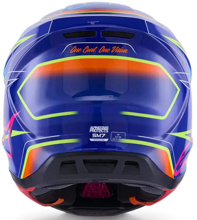Alpinestars(Mx) S-M7 Cast Offroadhjälm integral vuxen bild 3 PMMEDIA:455a8786436e26bf