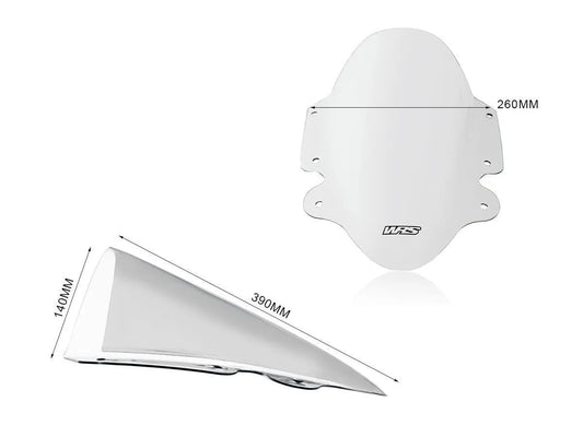 WRS Windscreen Sport Speed Triple RR Clear bild 2 PMMEDIA:bc2548dcdea4b79b