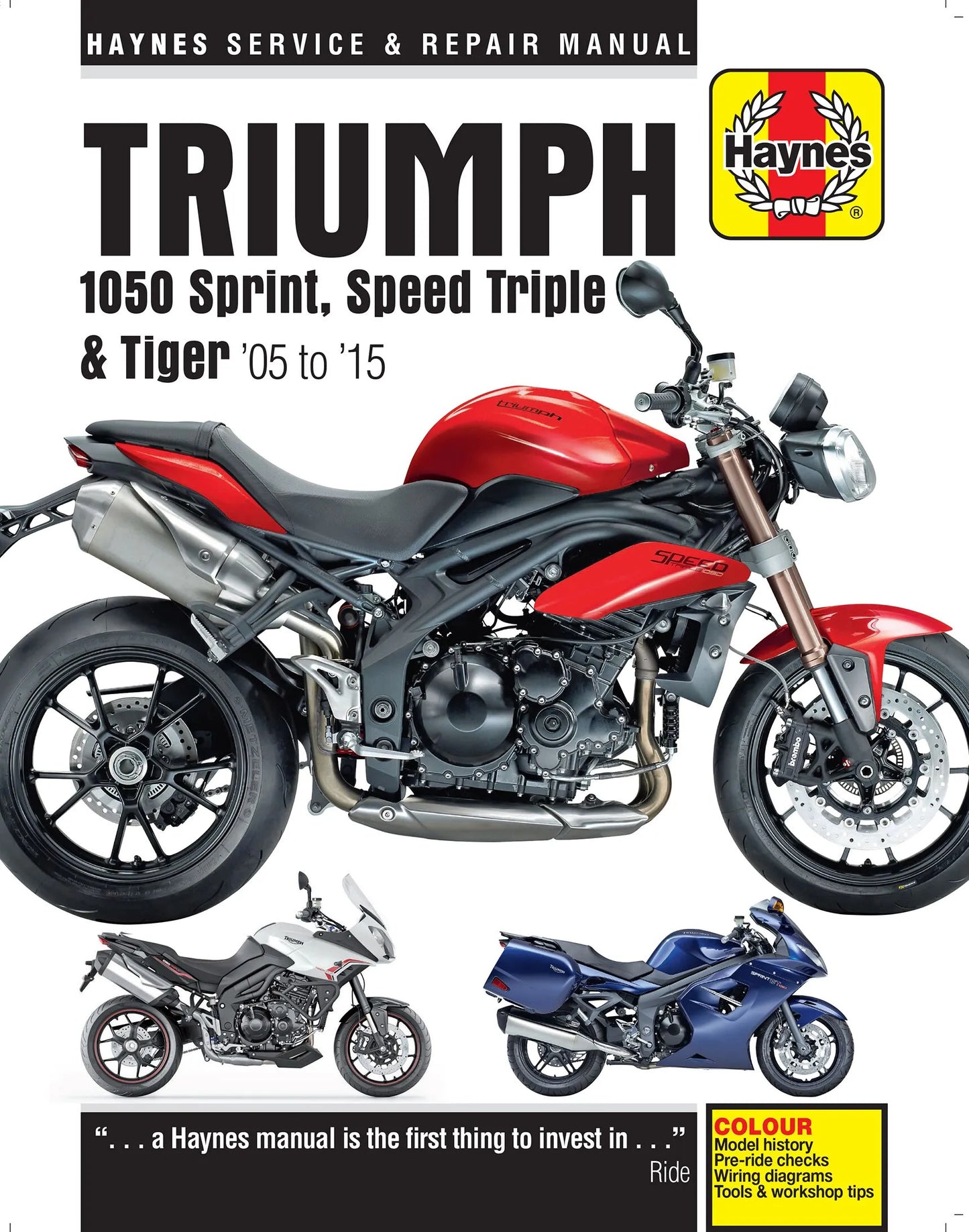 HAYNES Service Manual Triumph 1050 Sprint SP TR bild 1 PMMEDIA:b72d5862c0baf602