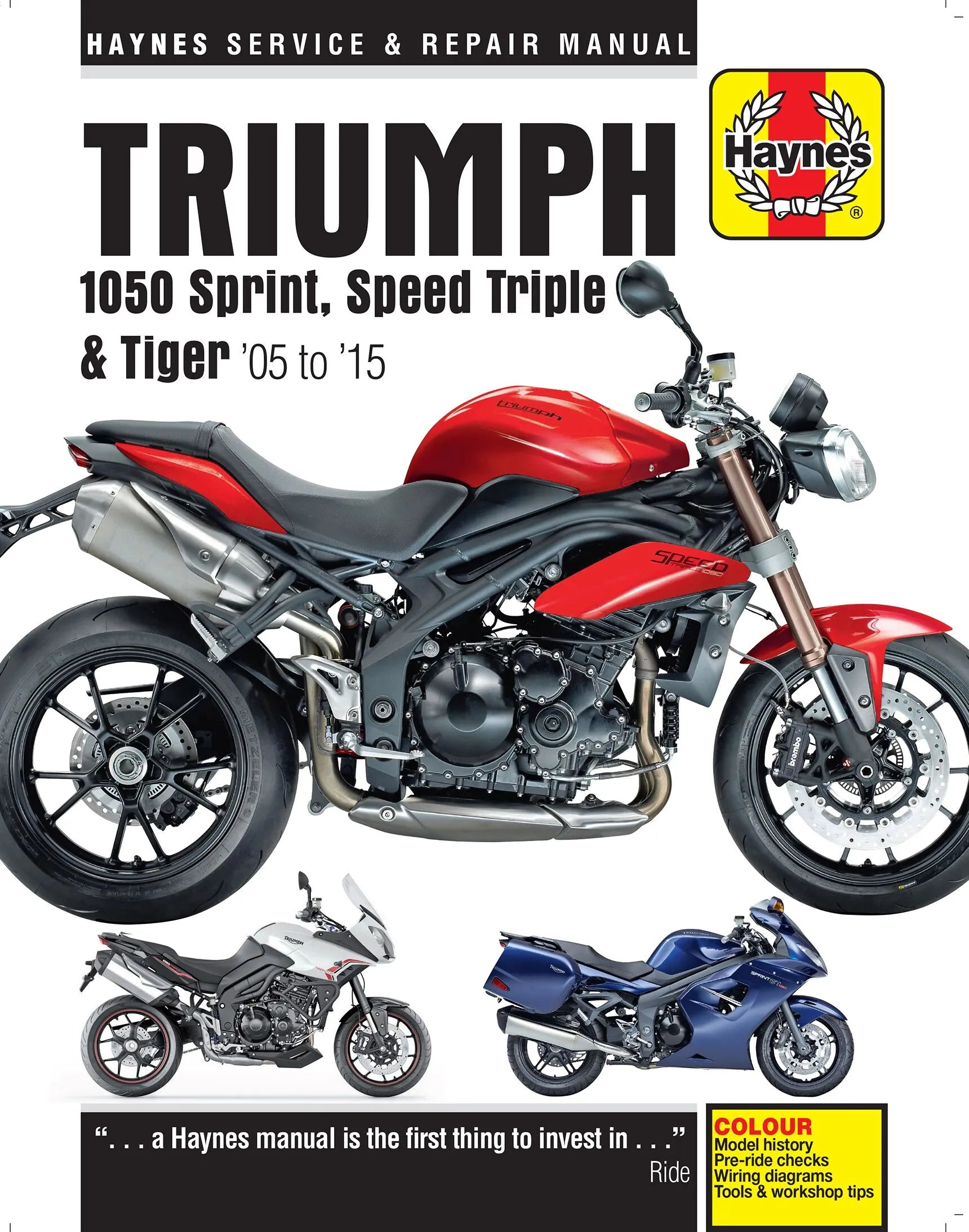 HAYNES Service Manual Triumph 1050 Sprint SP TR bild 1 PMMEDIA:b72d5862c0baf602