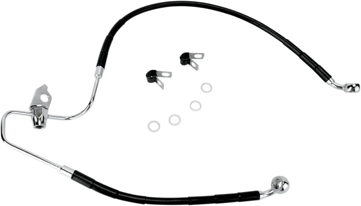 Drag Specialties Stainless Steel Brake Line Kit Bromsslangar rostfritt stål bild 5 PMMEDIA:624290dd8eed0a99