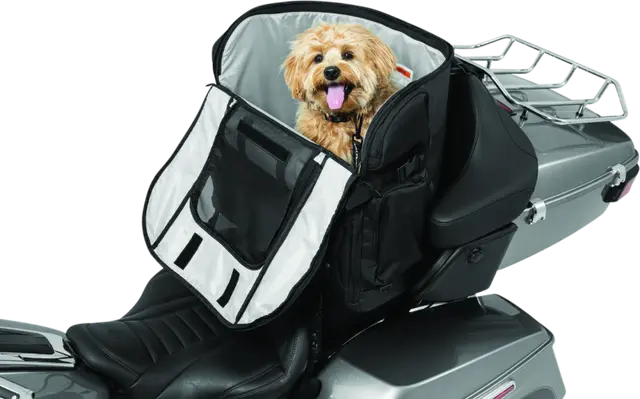 KURYAKYN Pet Palace Titan 78L Motorcykel Djurbärare - Svart bild 5 PMMEDIA:3e61c42809a62bda