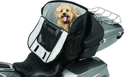 KURYAKYN Pet Palace Titan 78L Motorcykel Djurbärare - Svart bild 5 PMMEDIA:3e61c42809a62bda