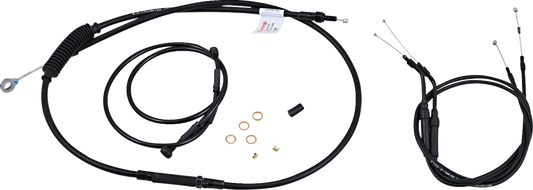 BURLY BRAND Jail Bar Kabelkit 10" för 04-06 XL bild 1 PMMEDIA:133b9b726ee67b33