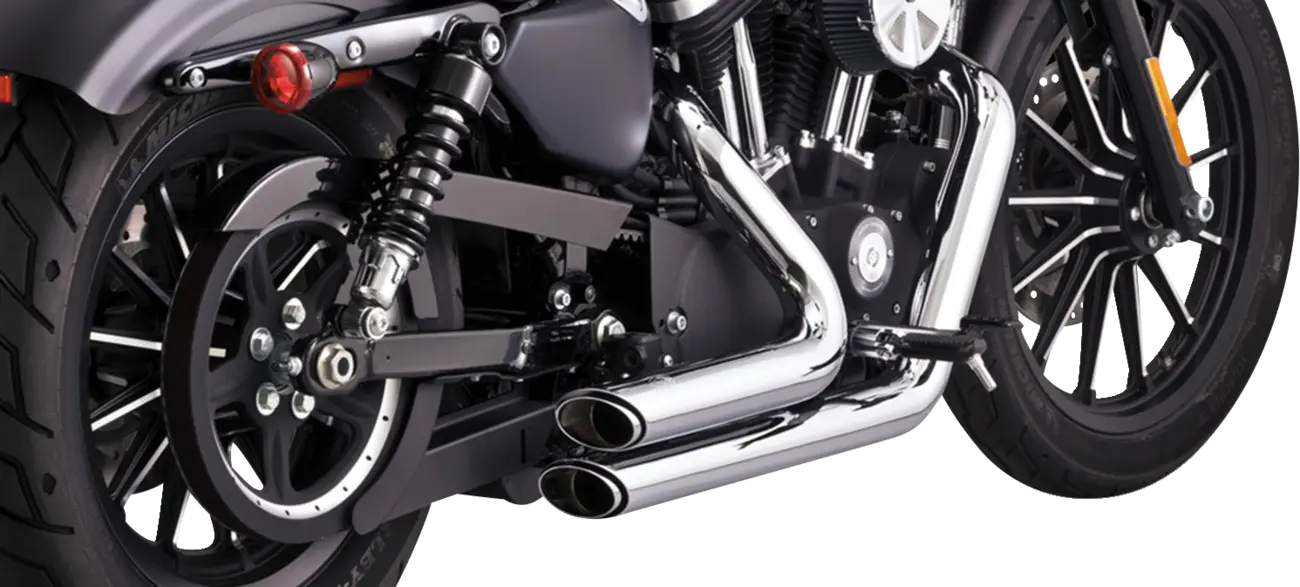 VANCE & HINES Shortshots Staggered Avgassystem Chrome XL bild 2 PMMEDIA:3f999950b79c8e2f