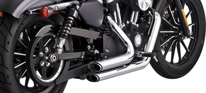 VANCE & HINES Shortshots Staggered Avgassystem Chrome XL bild 2 PMMEDIA:3f999950b79c8e2f