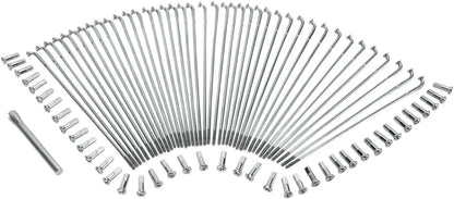 Drag Specialties Chrome and Stainless Steel Spoke Set Ekrar & nipplar bild 1 PMMEDIA:a4d9ccf8e6edffa9