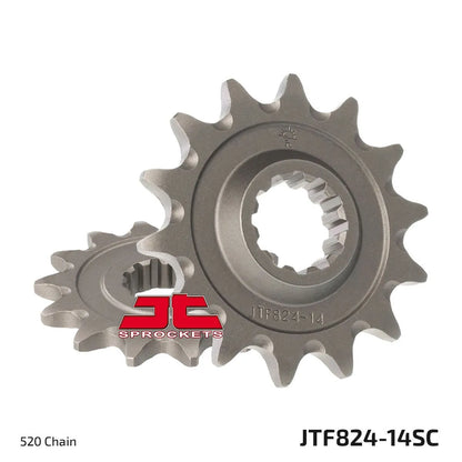 Jt Sprockets Front Sprocket MX Self-Cleaning, Lightweight Framdrev stål bild 2 PMMEDIA:20f752b8aa6e38a9