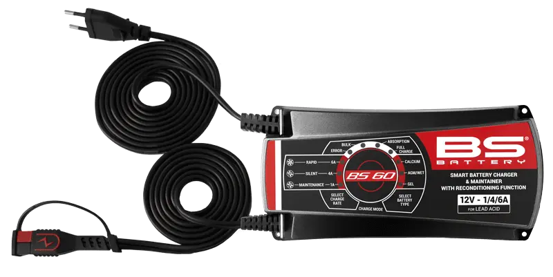 BS BATTERY SMART Batteriladdare & Underhållare 12V 1A/4A/6A bild 1 PMMEDIA:32b560aab960f841