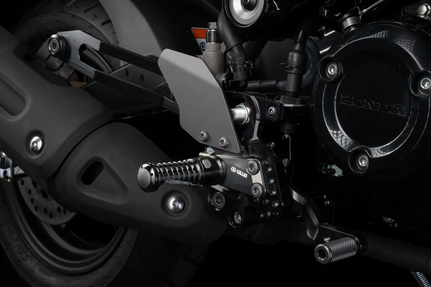 GILLES TOOLING AS31 Justerbar Bakre Fotstöd Honda MSX125 GROM 2022 bild 2 PMMEDIA:b07e20d29b8f1613