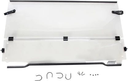 Moose Offroad Four Wheel Full Folding Windshield Vindvisir universal bild 2 PMMEDIA:c421d8c854c3c06a