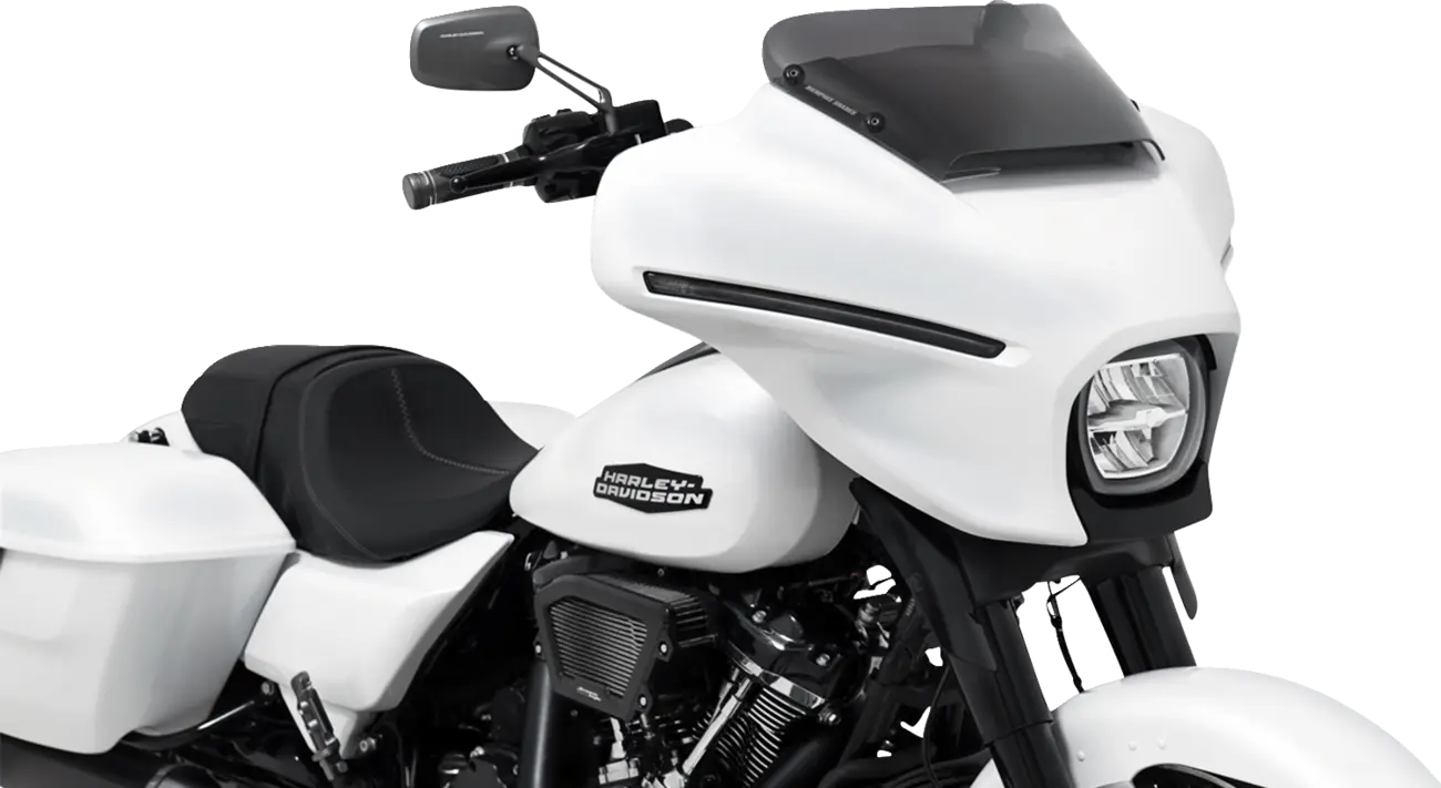 Memphis Shades Metric Spoiler Windshield OEM Harley bild 13 PMMEDIA:0027cb10dcd9a218