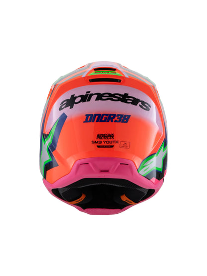 Alpinestars(Mx) Youth SM3 Deegan Offroadhjälm integral barn bild 3 PMMEDIA:b3e7a5a9900f215c