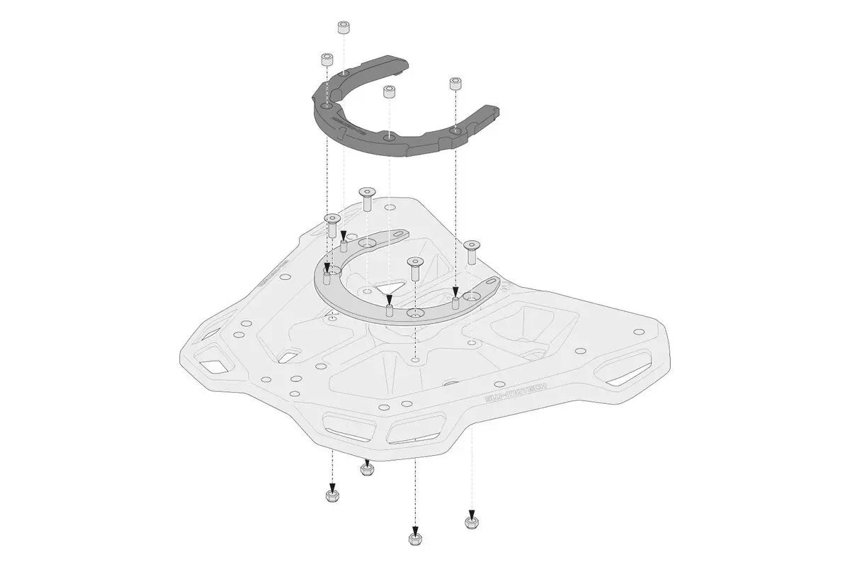 SW-MOTECH PRO Tankring för Street-Rack, svart bild 3 PMMEDIA:6a29562011550048