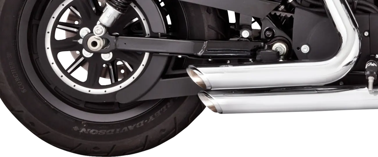 VANCE & HINES Shortshots Staggered Avgassystem Chrome XL bild 3 PMMEDIA:e0b8ba60959deadd