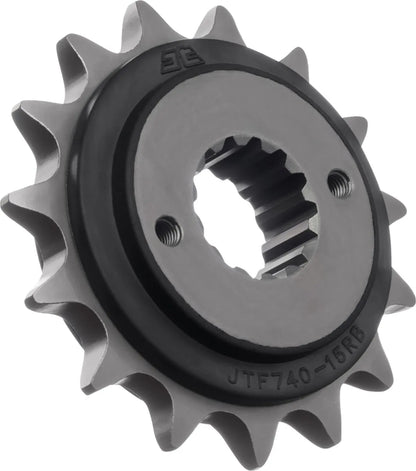 Jt Sprockets Front Sprocket with Noise Dampener Framdrev stål bild 17 PMMEDIA:cd58d8f9066a3d44