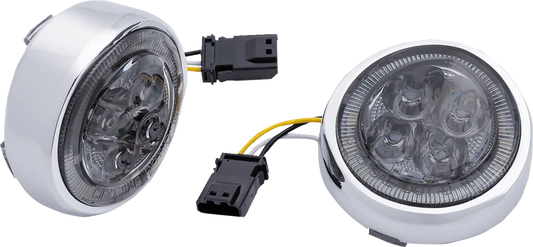 Ciro LED Fang® Front Signal Light Inserts with Bezel Tillbehör belysning bild 2 PMMEDIA:e0334cb6b960dbc3