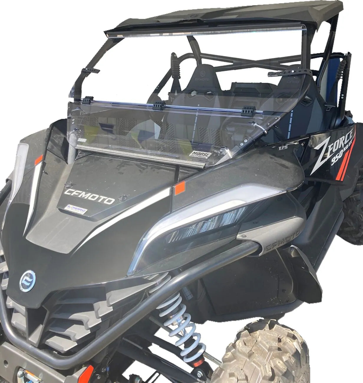 Moose Offroad Four Wheel Full Folding Windshield Vindvisir universal bild 3 PMMEDIA:63ca38015c7cf2cd
