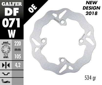 GALFER Wave® Bromsskiva Fast bild 2 PMMEDIA:3a0753c63eb5b9a0