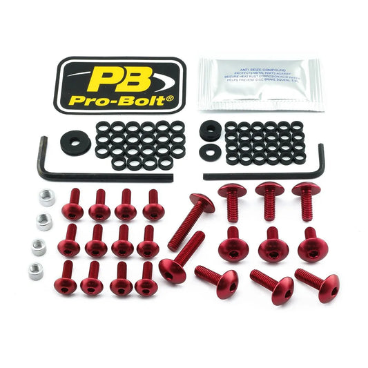 PRO BOLT Aluminium Fairing Bolt Kit för Kawasaki bild 1 PMMEDIA:27d76886e570c67f