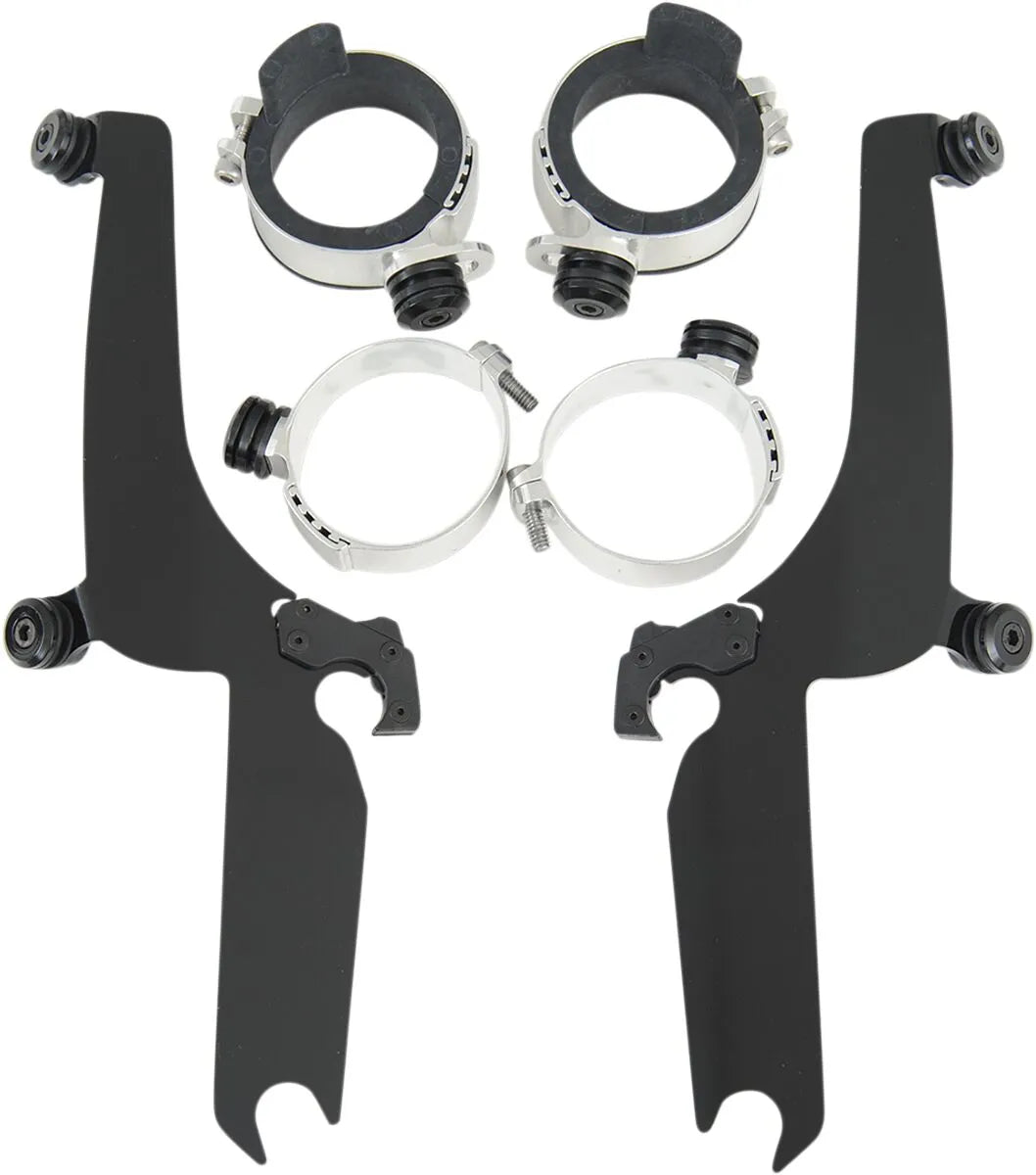 Memphis Shades Metric No-Tool Trigger-Lock Mount Kit for Sportshield Fästdelar & kit för vindrutor bild 3 PMMEDIA:0ebce90f540f2b52