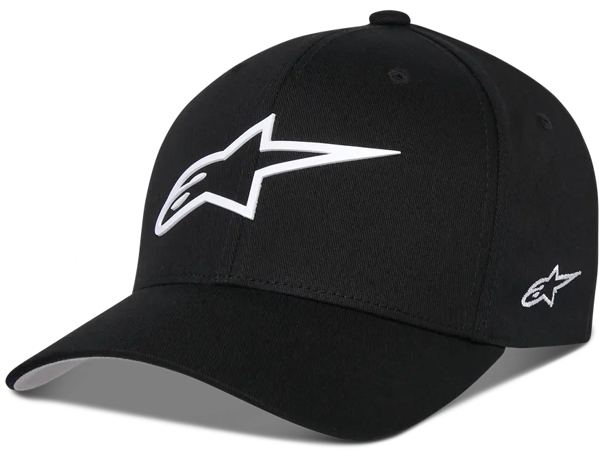 ALPINESTARS Ageless Curved Bill Keps S/M Svart bild 1 PMMEDIA:d3d7086dbc6564fe