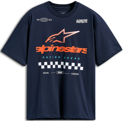 ALPINESTARS (CASUALS) Aplomb CSF Oversized T-shirt Navy bild 1 PMMEDIA:bdbbfabdbecd4934