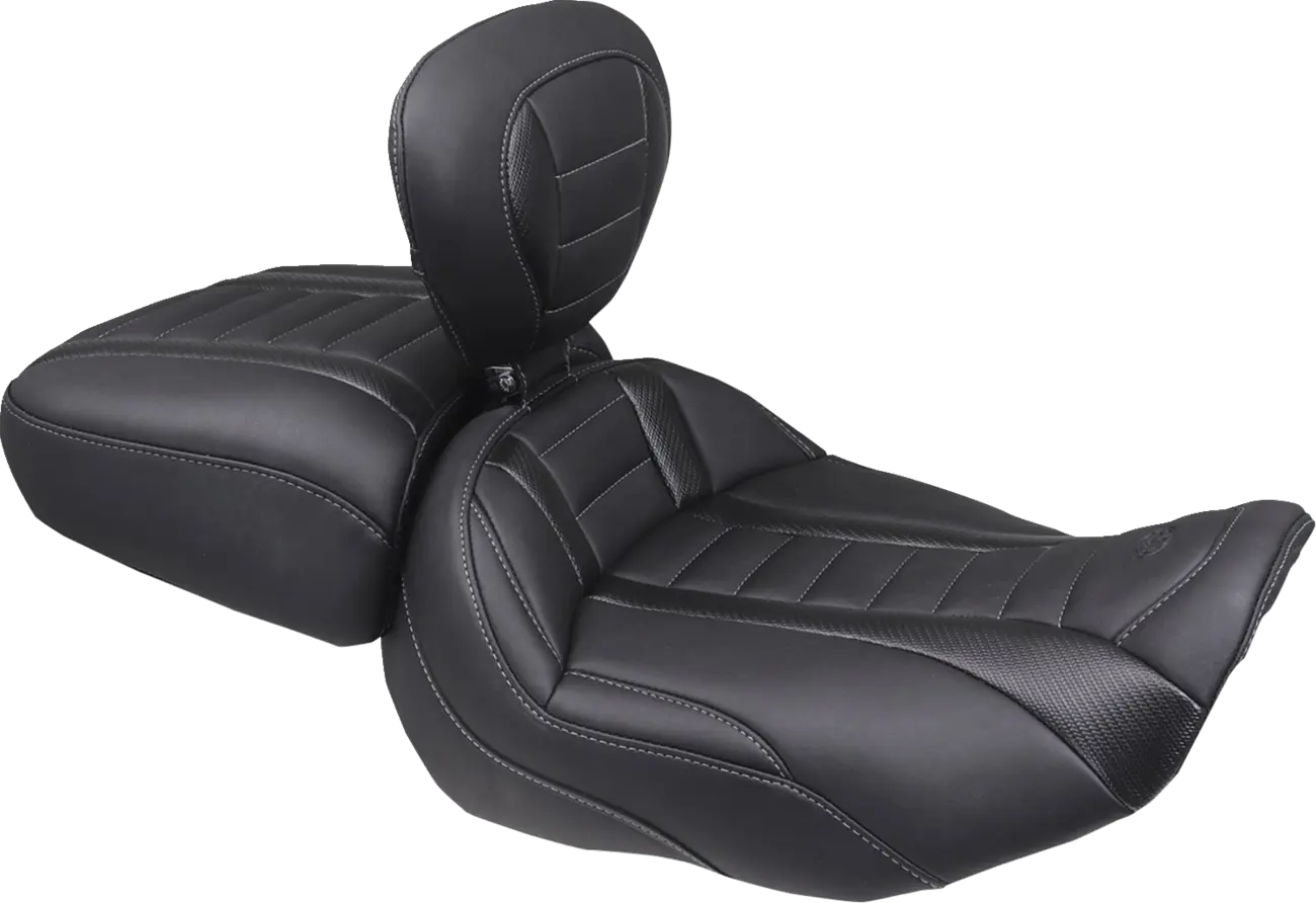 Mustang Deluxe Touring Solo Seat Sadlar Harley Touring bild 11 PMMEDIA:a25d96ebdd14baca