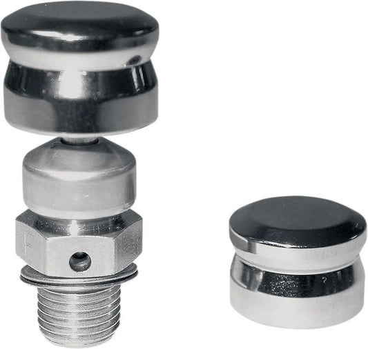 DRAG SPECIALTIES Chrome Compression Release Caps bild 1 PMMEDIA:42bb747906880cab