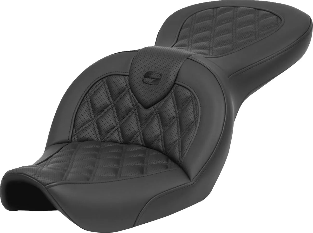 Saddlemen Roadsofa™ Carbon Fiber Seat Sadlar Harley Dyna Glide bild 3 PMMEDIA:56ac17aa6c9e198d