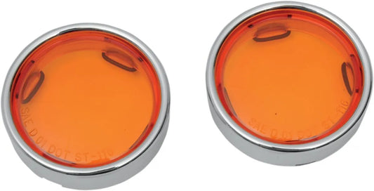 Drag Specialties Deuce Style Deep-Dish Bezels Blinkers bild 1 PMMEDIA:03ab62aee29698eb