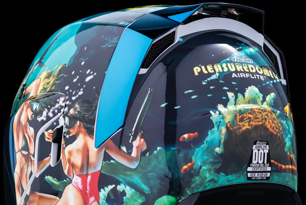Icon Airflite™ Pleasuredome 4 Integralhjälm vuxen bild 2 PMMEDIA:10670252bd6e50c5
