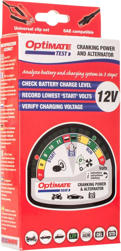 TECMATE OptiMate TEST Batteri- och Generatorstestare bild 3 PMMEDIA:4489ee7c59c58c1a
